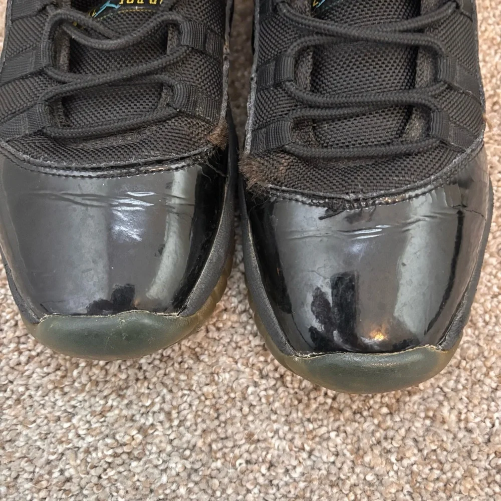 Air Jordan 11 Retro “Gamma Blue” 2013 Black Blue Youth Size 6.5Y 378038-006